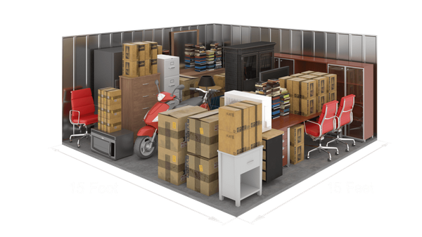 15'x15' storage unit